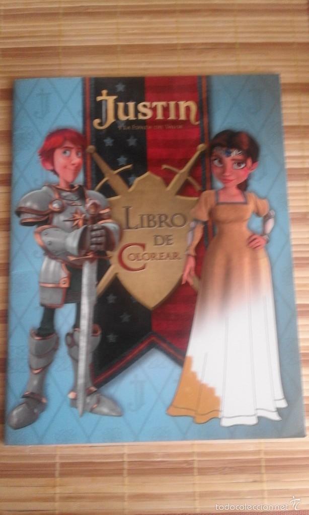 Libros de segunda mano: Justin y la espada del valor. Libro de colorear - Foto 1