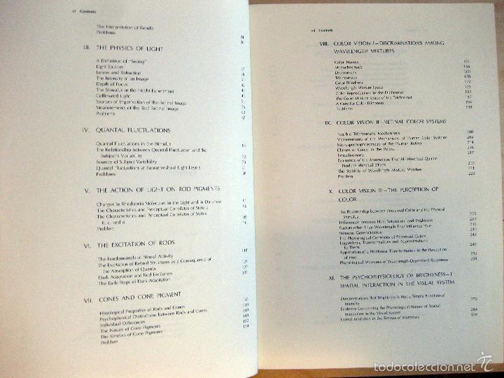 Libros de segunda mano: Tom Cornsweet. Visual Perception. 1974 - Foto 3