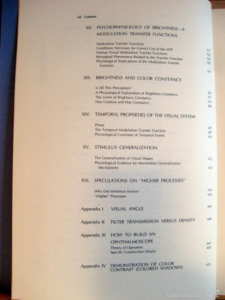 Libros de segunda mano: Tom Cornsweet. Visual Perception. 1974 - Foto 4