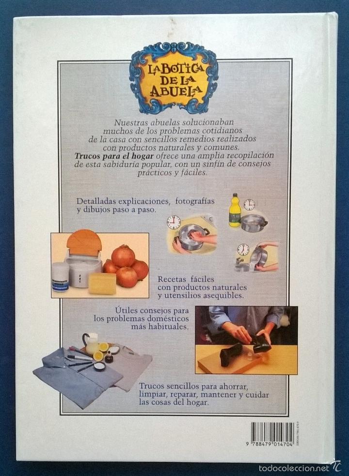 Libros de segunda mano: LA BOTICA DE LA ABUELA - TRUCOS PARA EL HOGAR - INTEGRAL 1999. - Foto 2