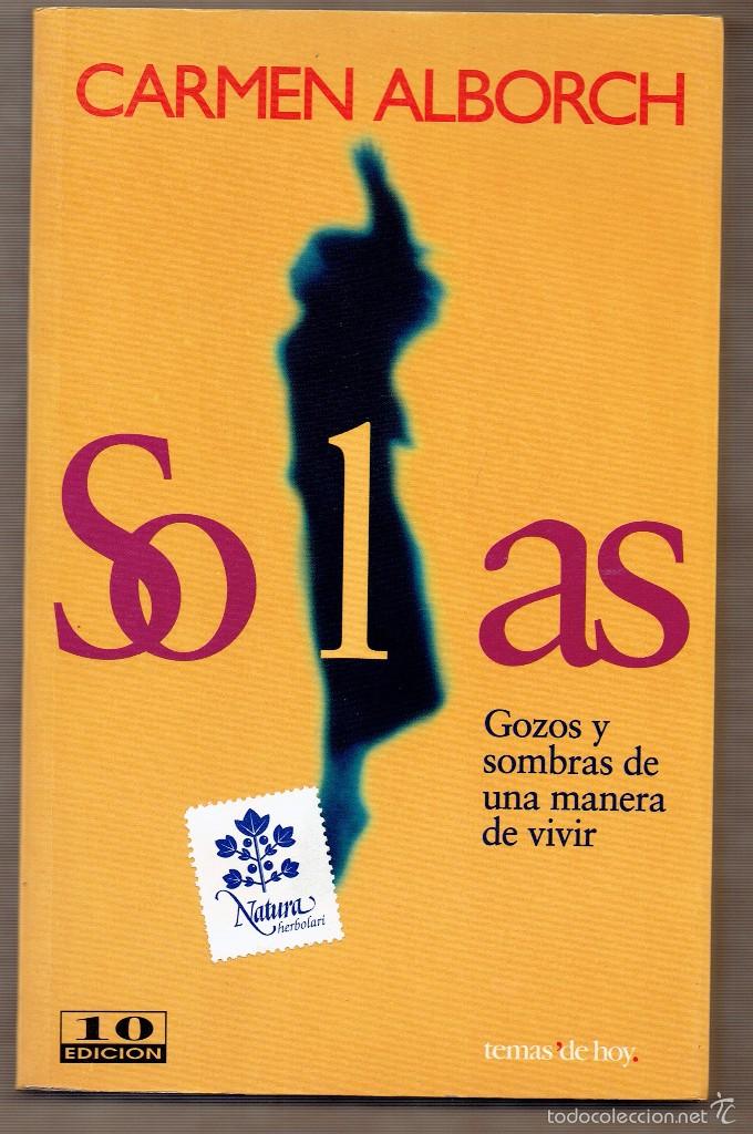 Libros de segunda mano: Solas / Carmen Alborch - Foto 1