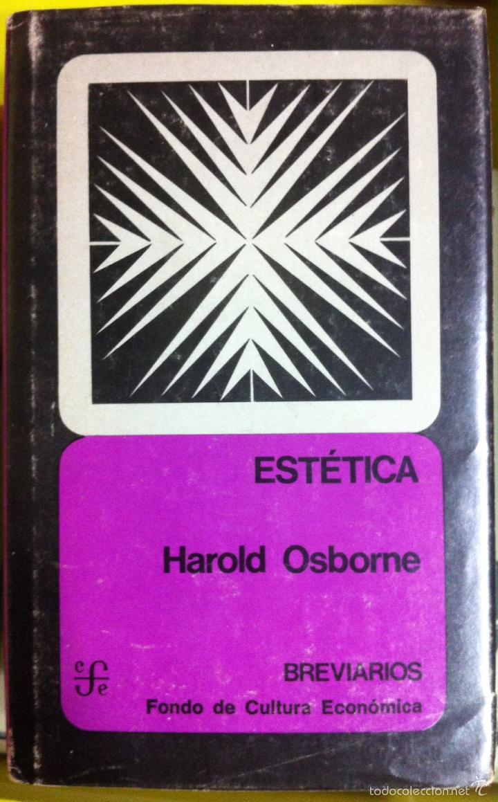 Libros de segunda mano: Harold Osborne. Est&eacute;tica. 1976 - Foto 1