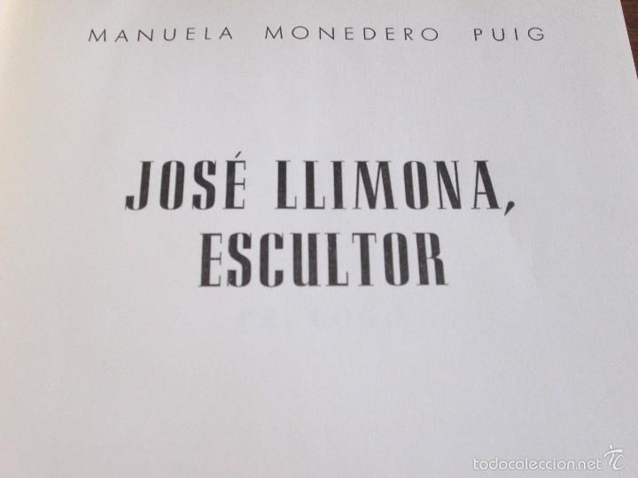 Libros de segunda mano: Jos&eacute; Llimona, escultor - Foto 1