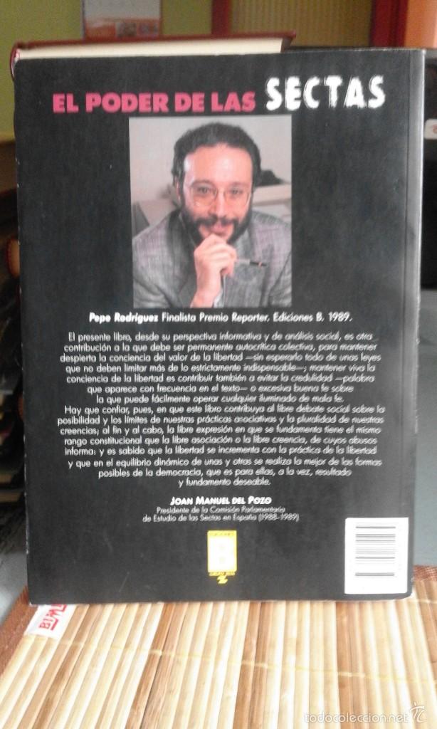 Libros de segunda mano: El poder de las sectas - Pepe Rodriguez - Foto 2