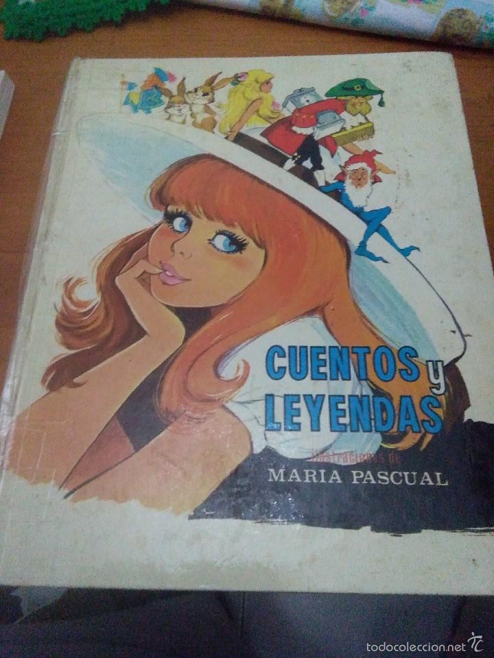 Libros de segunda mano: CUENTOS Y LEYENDAS ILUSTRACIONES DE MARIA PASCUAL. EST23B2 - Foto 1