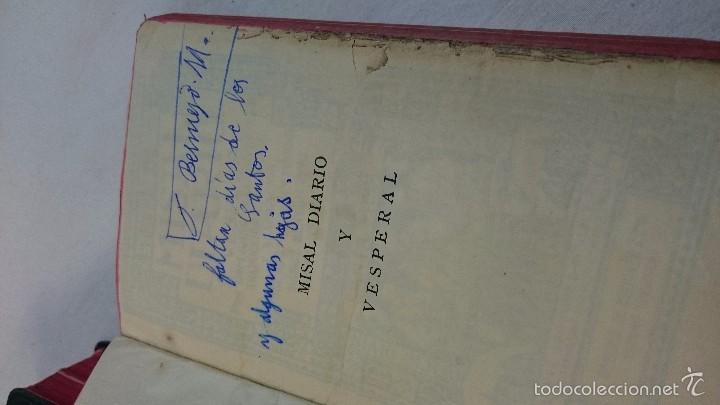 Libros de segunda mano: MISAL DIARIO Y DEVOCIONARIO - Foto 4