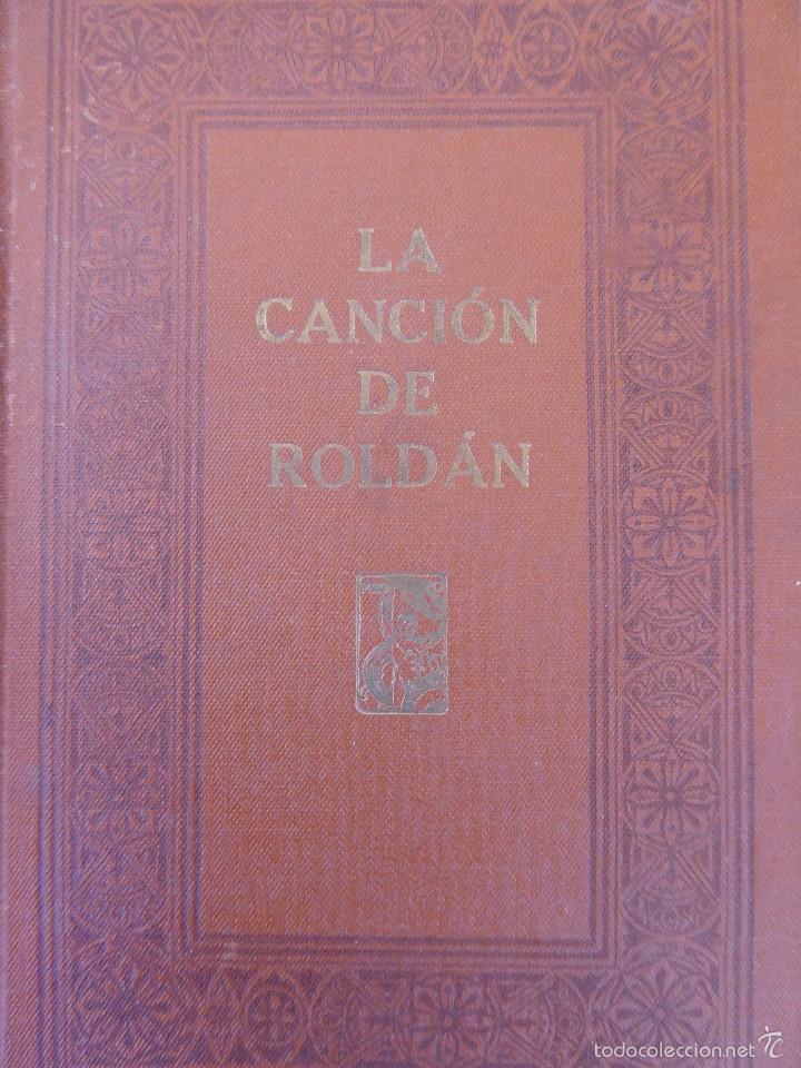 Libros de segunda mano: LA CANCI&Oacute;N DE ROLD&Aacute;N. ED. PROMETEO (1930?) - Foto 1