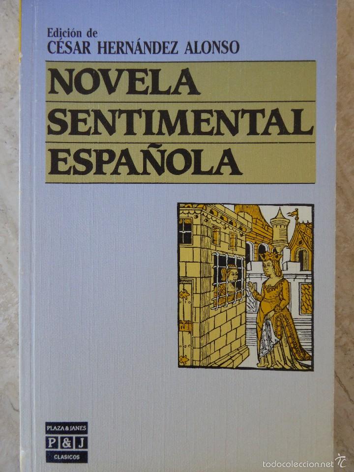 Libros de segunda mano: NOVELA SENTIMENTAL ESPA&Ntilde;OLA. EDICI&Oacute;N DE C&Eacute;SAR HERN&Aacute;NDEZ ALONSO - Foto 1