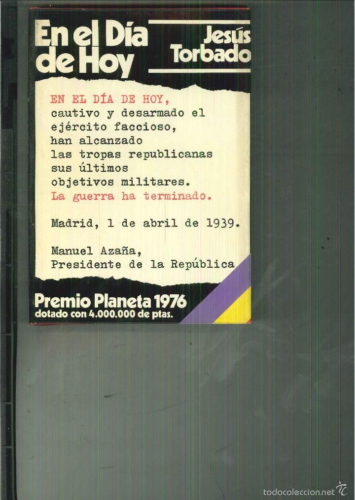 Libros de segunda mano: EN EL D&Iacute;A DE HOY. Jes&uacute;s Torbado - Foto 1