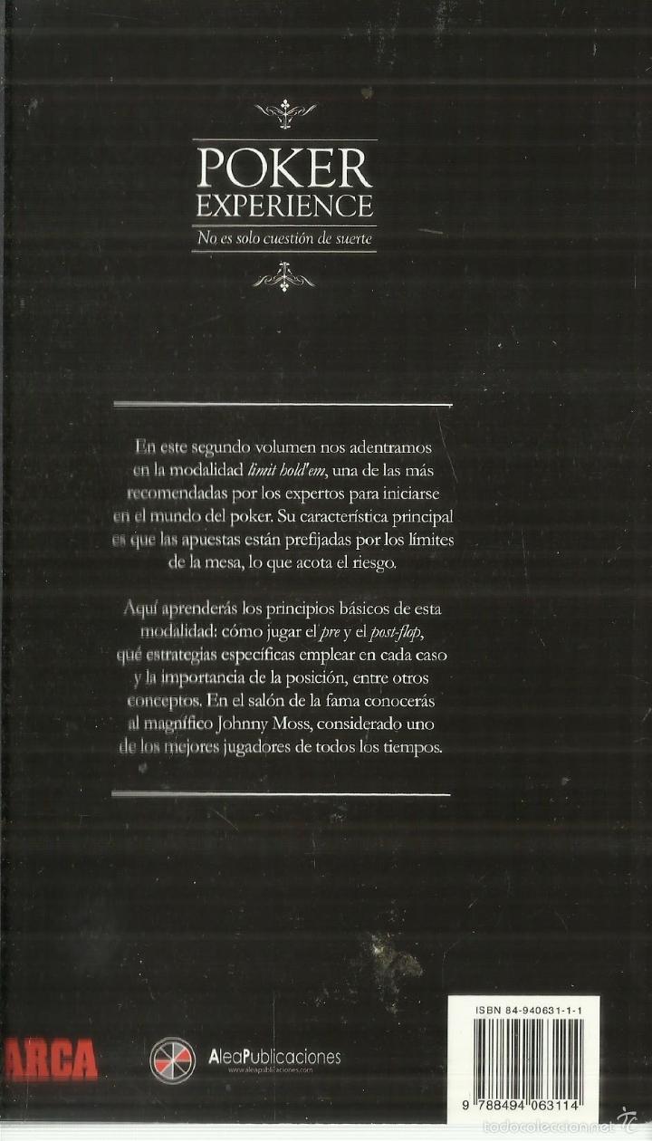 Libros de segunda mano: POKER EXPERENCE. LIMIT HOLDEN. MARCA. MADRID. 2012 - Foto 2