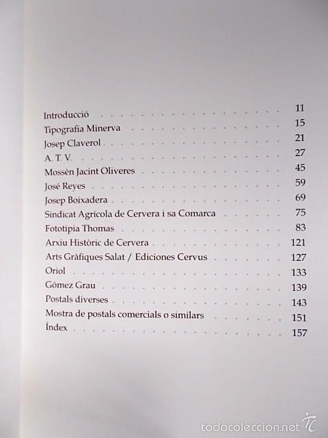 Libros de segunda mano: POSTALS DE CERVERA de 1903 a 1936 - Foto 9