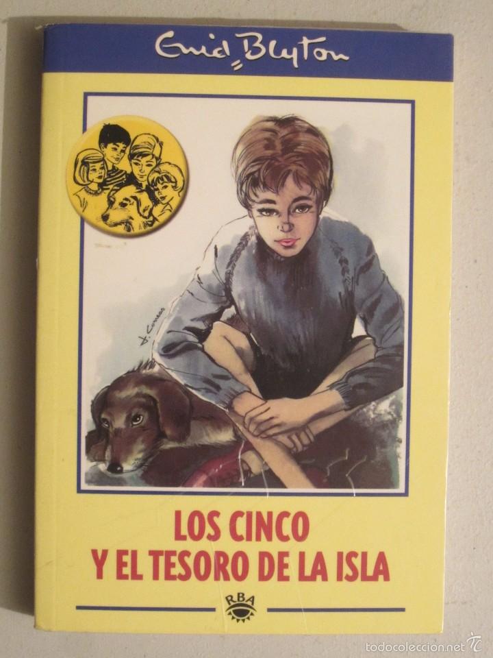 Libros de segunda mano: LOS CINCO Y EL TESORO DE LA ISLA - Foto 1