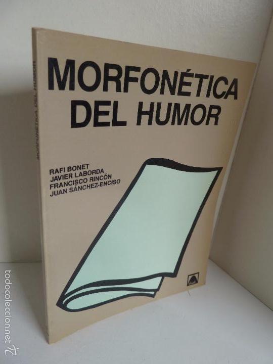 Libros de segunda mano: MORFON&Eacute;TICA DEL HUMOR. EDITORIAL TEIDE, 1984. DIF&Iacute;CIL. - Foto 1