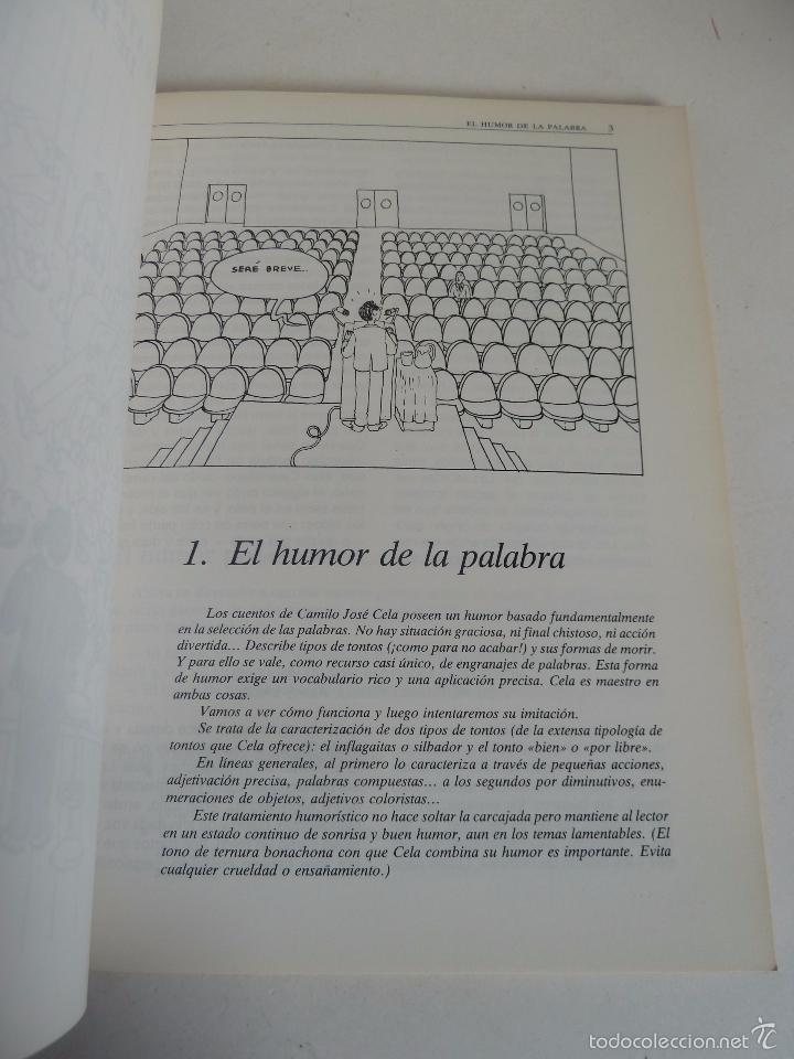 Libros de segunda mano: MORFON&Eacute;TICA DEL HUMOR. EDITORIAL TEIDE, 1984. DIF&Iacute;CIL. - Foto 4