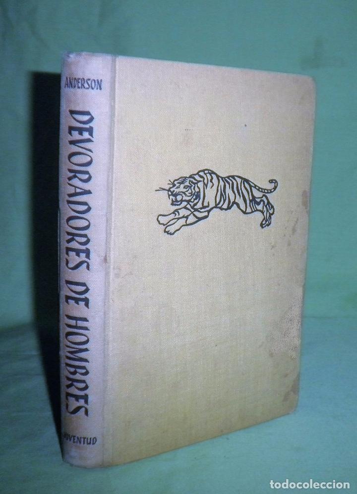 Libros de segunda mano: DEVORADORES DE HOMBRES - K.ANDERSON - 1&ordf; EDIC - CAZA. - Foto 1