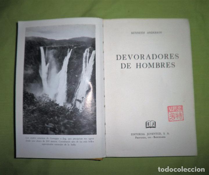 Libros de segunda mano: DEVORADORES DE HOMBRES - K.ANDERSON - 1&ordf; EDIC - CAZA. - Foto 2