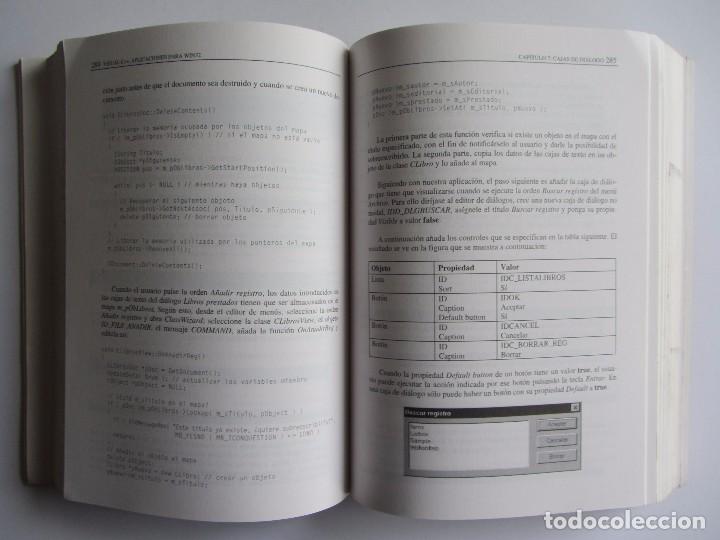 Libros de segunda mano: VISUAL++ APLICACIONES PARA WIN32 Fco. Javier Ceballos - Foto 5