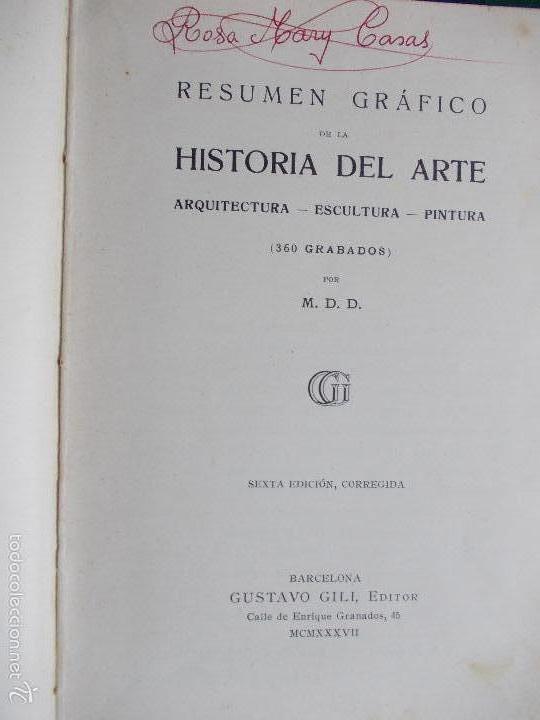 Libros de segunda mano: Historia del arte libro antiguo 1.937 - Foto 3