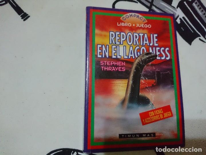 Libros de segunda mano: REp&Ograve;RTAJE EN EL LAGO NESS, STEPHEN THRAVES. COMPAC LIBRO-JUEGO - Foto 1