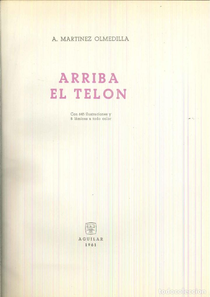 Libros de segunda mano: ARRIBA EL TEL&Oacute;N. A. Mart&iacute;nez Olmedilla. - Foto 1