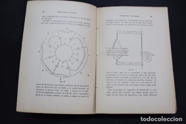 Libros de segunda mano: L- 3978. MAQUINARIA DE TEJIDOS, THOMAS FOX. 3&ordf; EDICION, 1952. - Foto 4