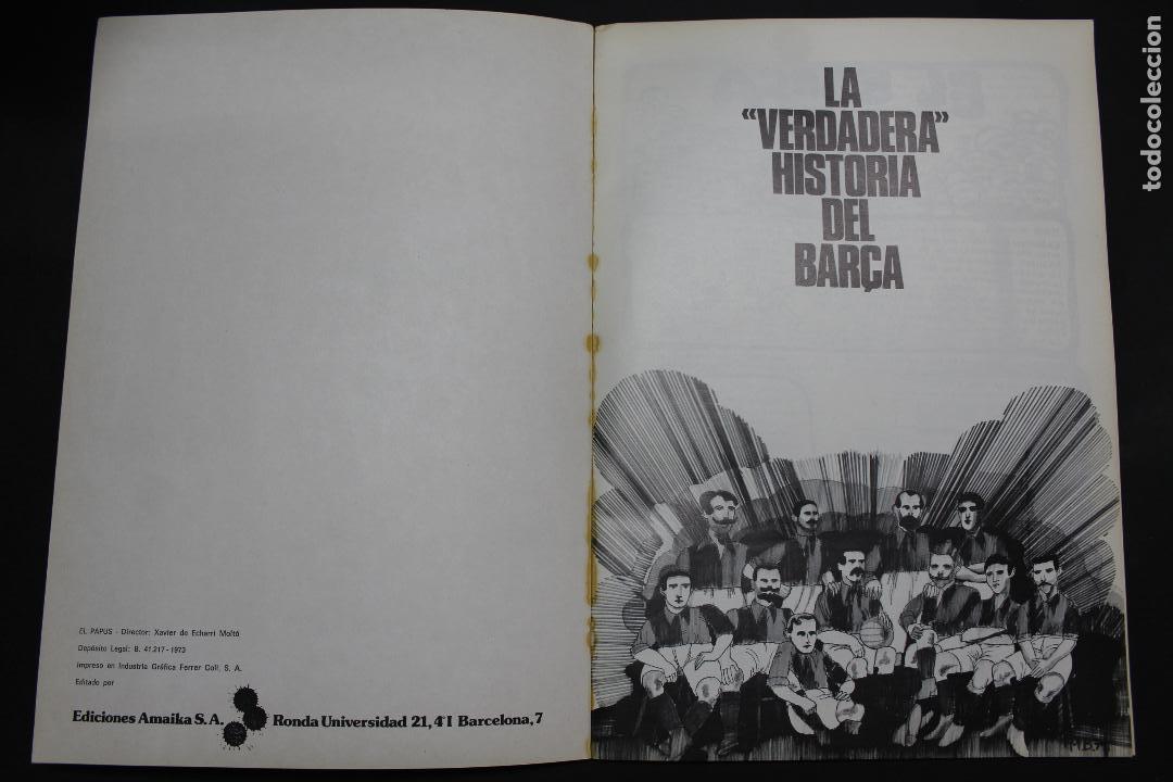 Libros de segunda mano: L- 3983. LA VERDADERA HISTORIA DEL BAR&Ccedil;A. 1973. - Foto 2