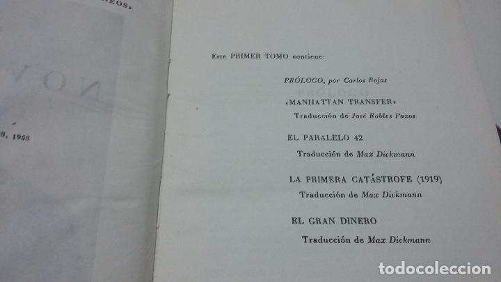 Libros de segunda mano: JOHN DOS PASSOS - NOVELAS I EDITORIAL PLANETA 1959 - Foto 5