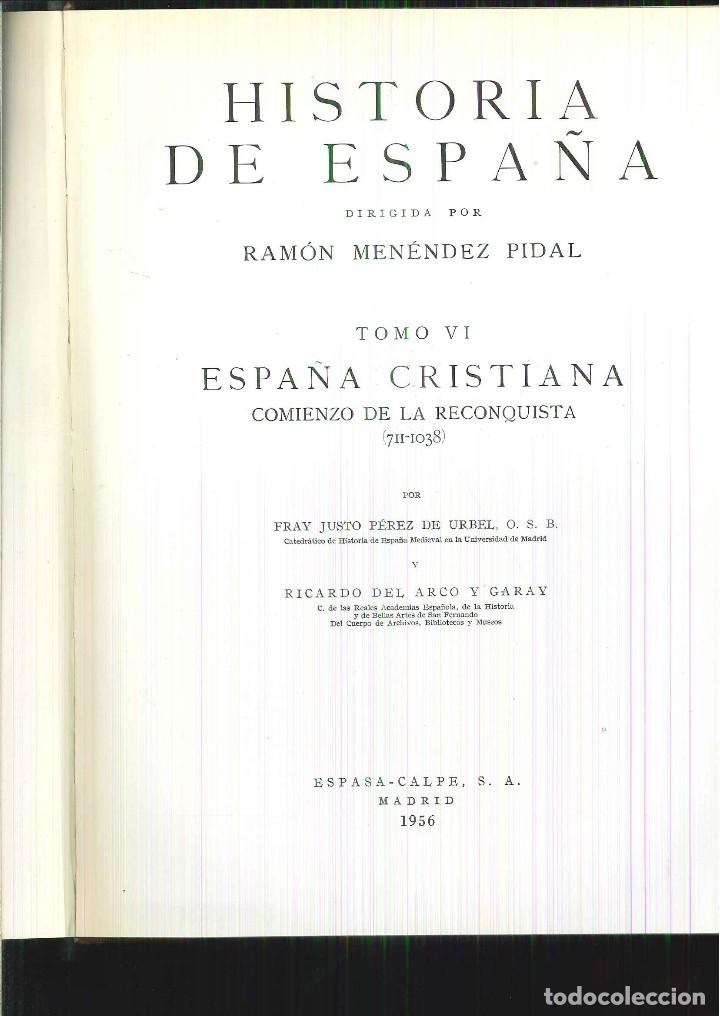 Gebrauchte B&uuml;cher: HISTORIA DE ESPA&Ntilde;A VOL. VI. Ram&oacute;n Men&eacute;ndez Pidal