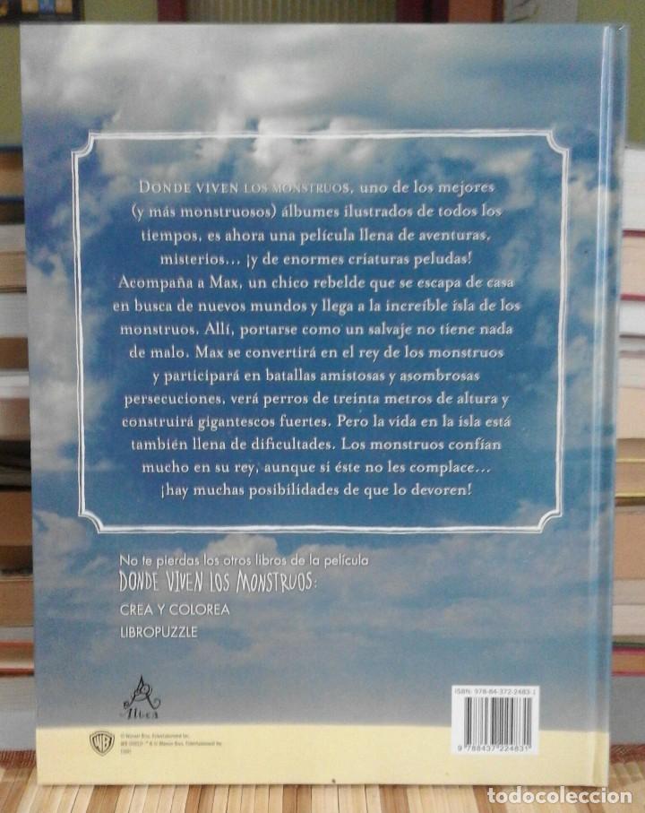 Libros de segunda mano: Donde viven los monstruos. El libro de la pel&iacute;cula - 2009 - Foto 2