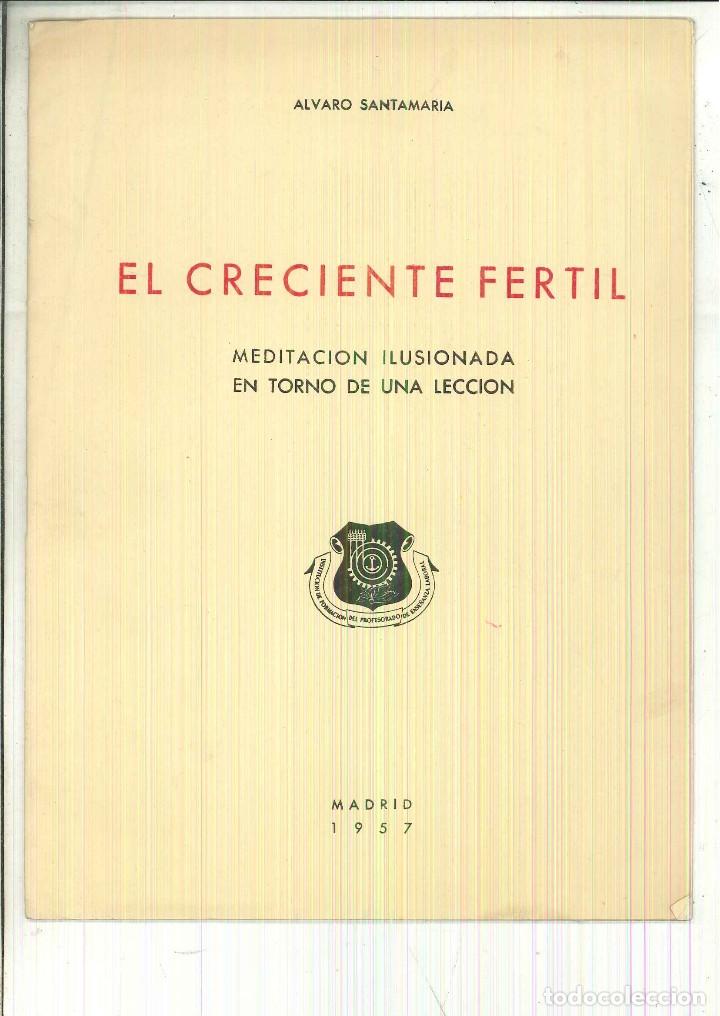 Libros de segunda mano: EL CRECIENTE FERTIL. &Aacute;lvaro Santamar&iacute;a - Foto 1