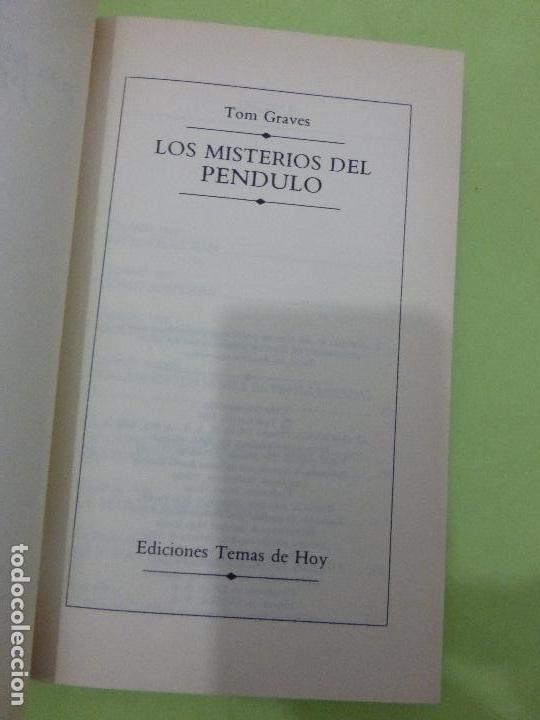 Libros de segunda mano: Los misterios del p&eacute;ndulo - Graves, Tom - Radiestesia - Ed. Temas de hoy - Foto 3