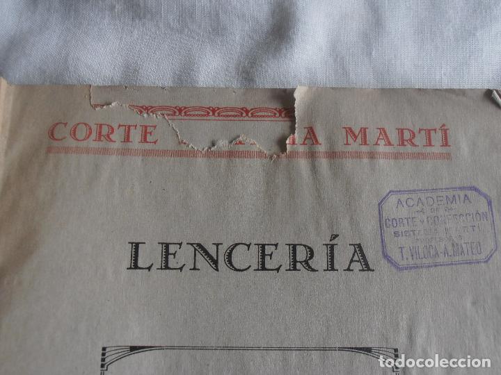 Libros de segunda mano: CORTE SISTEMA MARTI, LENCERIA - Foto 8