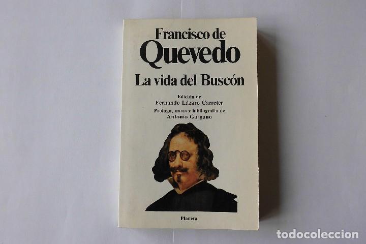 Libros de segunda mano: La vida del buscon. Francisco de Quevedo. Libro - Foto 1