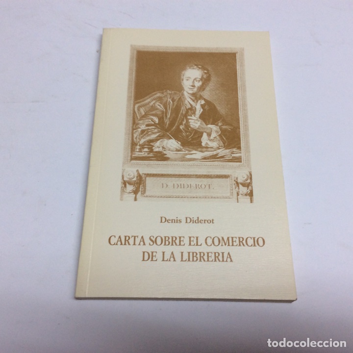 Libros de segunda mano: CARTA SOBRE EL COMERCIO DE LA LIBRER&Iacute;A. / DENIS DIDEROT - Foto 1