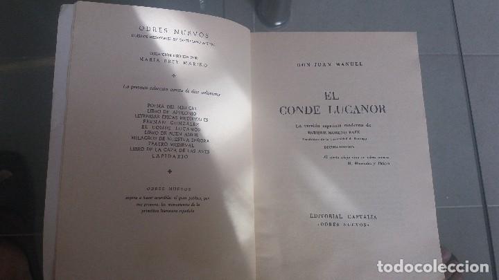 Libros de segunda mano: Libro el conde lucanor. Son Juan Manuel - Foto 2