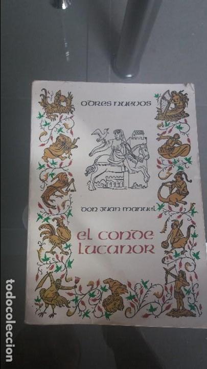 Libros de segunda mano: Libro el conde lucanor. Son Juan Manuel - Foto 1
