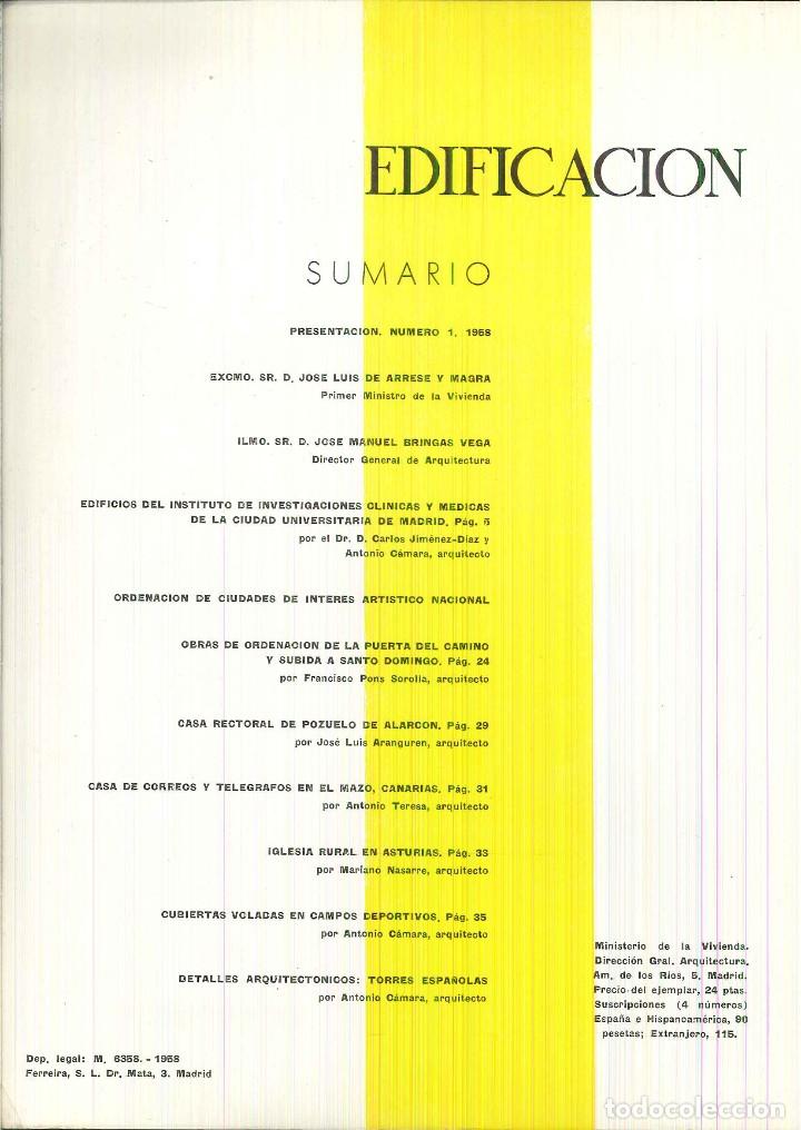 Libros de segunda mano: EDIFICACI&Oacute;N N&Uacute;MEOR I-1958 - Foto 2