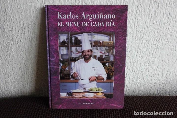 Libros de segunda mano: Karlos Argui&ntilde;ano. El menu de cada d&iacute;a. Libro - Foto 1