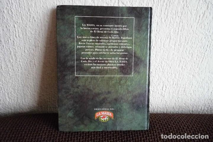 Libros de segunda mano: Karlos Argui&ntilde;ano. El menu de cada d&iacute;a. Libro - Foto 2