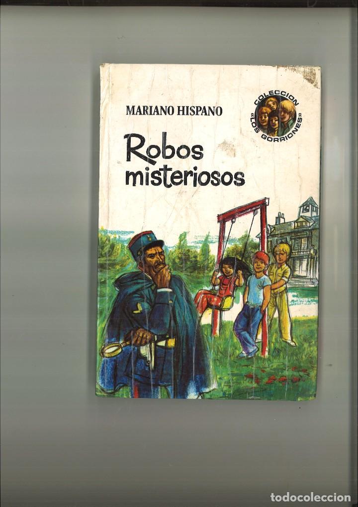 Libros de segunda mano: ROBOS MISTERIOSOS. Mariano Hispano - Foto 1