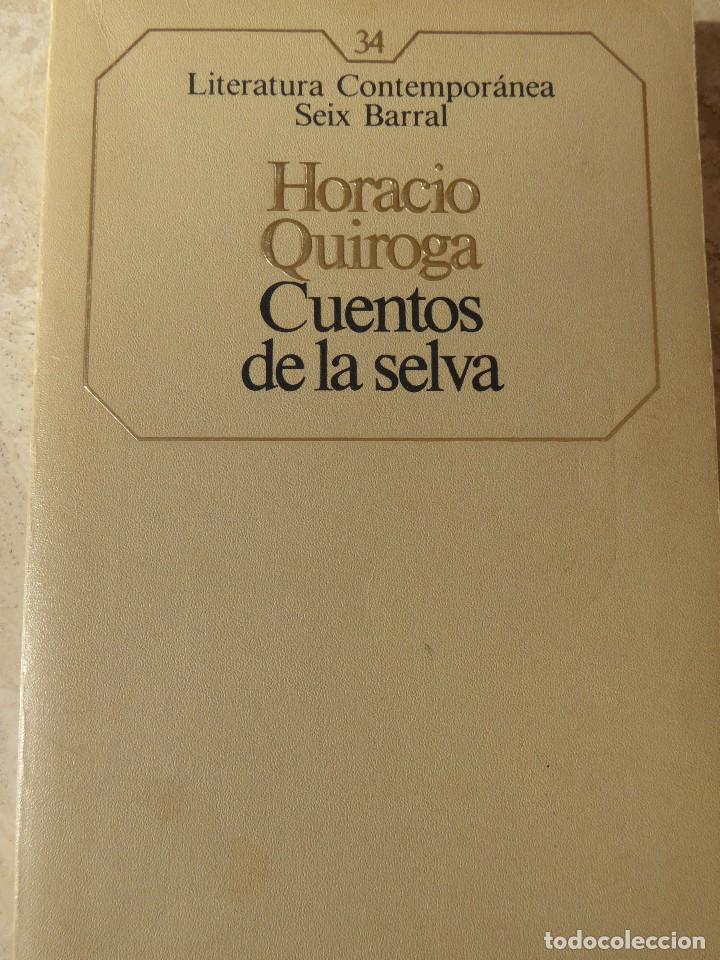 Libros de segunda mano: HORACIO QUIROGA. CUENTOS DE LA SELVA - Foto 1