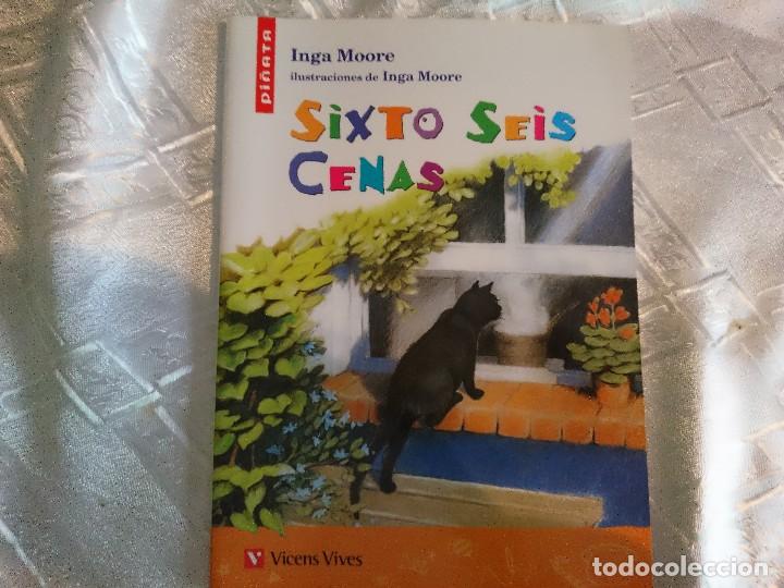 Libros de segunda mano: SIXTO SEIS CENAS, INGA MOORE - Foto 1