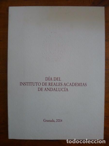 Second hand books: D&iacute;a del Instituto de Reales Academias de Andaluc&iacute;a