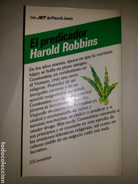 Libros de segunda mano: EL PREDICADOR / Harold Robbins / Primera edicion 1984 - Foto 3