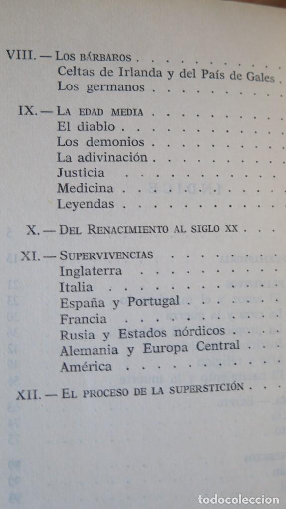 Libros de segunda mano: LA SUPERSTICION A TRAVES DE LOS TIEMPOS. A. RUFFAT - Foto 3