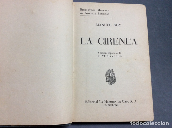 Libros de segunda mano: LA CIRENEA / MANUEL SOY - Foto 2