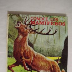 Libros de segunda mano: CONOCE LOS MAMIFEROS - ED. FHER - LIBROS CULTURALES - AÑO 1966 