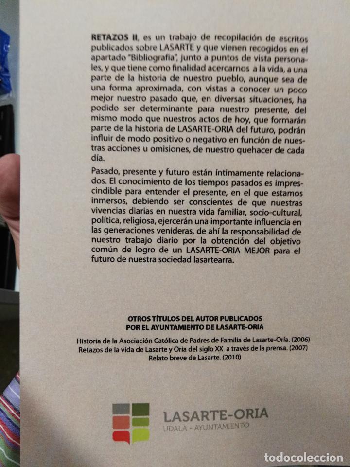 Libros de segunda mano: Libro. Retazos 2. Lasarte. Oria - Foto 2