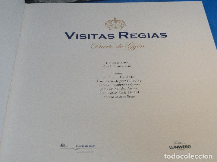 Libros de segunda mano: VISITAS REGIAS. PUERTO DE GIJ&Oacute;N.--V.V.A.A - Foto 2
