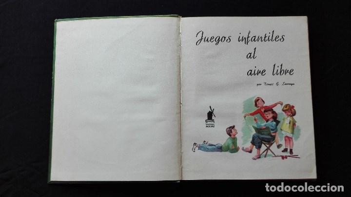 Libros de segunda mano: LIBRO JUEGOS INFANTILES AL AIRE LIBRE DE TOMAS G. LARRAYA. - Foto 2